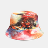Chapeau de bassin de coton de chapeau de pêcheur de galaxie de graffiti des femmes chapeau de seau