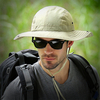 Chapeau de bassin en maille respirant dété pour hommes UV Protection chapeau de pêche chapeau de seau pour lex