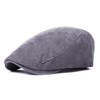 Chapeau de béret de béret de coton réglable dhommes chapeaux casquette visière occasionnelle extérieure Cabbie Ivy