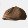 Chapeau de béret de chapeau octogonal décontracté de style britannique