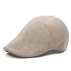 Chapeau de béret de grille de style britannique de coton rétro pour hommes