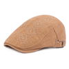 Chapeau de béret de peintre de broderie en coton pour hommes