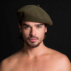 Chapeau de béret en laine unisexe