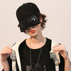 Chapeau de canard de la rue sauvage Tide Brand Black Glasses Pilot Original Casquette de baseball