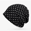 Chapeau de coton à double usage de turban de collier de beanie de chapeaux