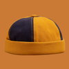 Chapeau de coton multicolore à la mode Chapeaux sans bord Casquettes de crâne pour hommes femmes