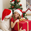 Chapeau de Noël en peluche Bonnet de Noël de vacances de Noël pour la décoration de Noël du père Noël