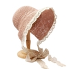 Chapeau de paille pliable avec protection solaire pour femmes
