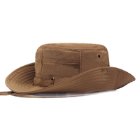 Chapeau de pêche en plein air pour homme avec ficelle