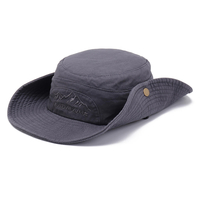 Chapeau de pêche pliable couleur solide extérieur pour femme