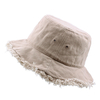 Chapeau de pêche pliable en coton pour femmes