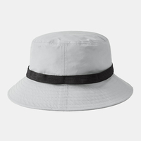 Chapeau de pêcheur à boucle automatique de couleur unie avec boucle