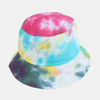 Chapeau de pêcheur de chapeau de bassin de crème solaire de chapeau de pêcheur de graffiti coloré