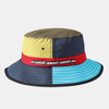 Chapeau de pêcheur de couture multicolore de Collrown Chapeau de seau de chapeau respirant imperméable