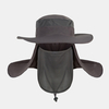 Chapeau de pêcheur imperméable à leau à séchage rapide et à écran solaire amovible à séchage rapide
