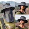 Chapeau de pêcheur imperméable à séchage rapide amovible pour lextérieur,  chapeau de seau respirant