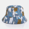 Chapeau de seau de parasol de voyage en plein air unisexe en denim