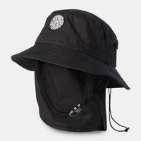 Chapeau de seau de pare-soleil anti-UV extérieur unisexe à large bord réglable descalade avec masque