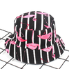 Chapeau de seau de soleil de double-usage dusage de femmes