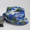 Chapeau de seau de vacances balnéaire en tissu motif plage