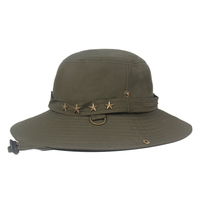 Chapeau de seau descalade chapeau de pêcheur à séchage rapide respirant casquette de pare-soleil réglable en plein