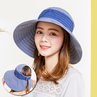 Chapeau de seau extérieur pliable dété de femmes