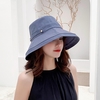 Chapeau de seau pliable double boucle femmes