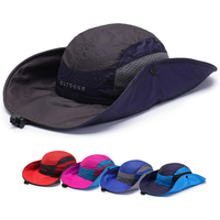 Chapeau de seau respirant pliable pour hommes