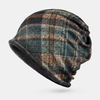 Chapeau dhiver pour hommes couvre-chef bavoir à double usage mode à carreaux Soft Plus Protection casquette coupe-v