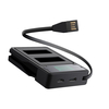 Chargeur USB Batterie LCD Affichage de la puissance visuelle pour GOPRO 9 Prise en charge de la caméra Type C Micro USB