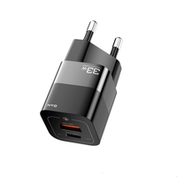 Chargeur de voyage mural Essager Portable Mini 33W GaN PD3.0 PPS QC3.0 Charge rapide pour iPhone 13 13 Mini 13 Pro Max p