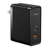 Chargeur mural Baseus GaN5 Pro 100W GaN 100W USB-C PD3.0 PPS & 60W USB-A QC3.0 Charge rapide pour iPhone 13 13 Mini 13 P