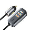 Chargeur USB de voiture Essager 100W PD QC3.0 charge rapide pour iPhone 13 13 Mini pour Samsung Galaxy S22 Ultra Xiaomi