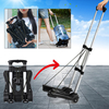 Chariot de main se pliant pliable portatif de sac de transport de chariot à achats de bagage de 40kg