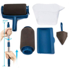 Charminer 6 Pcs Professionnel Rouleau à Peinture,  Rechargeable Peinture Rouleau Peintre Ensemble,  Ensemble de Brosses Mu