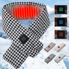 Écharpe chauffante électrique USB hommes femmes hiver extérieur chauffe-cou contrôle de la température à trois vitesses