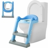 Échelle de toilette pliante pour bébé Pot Infantile Siège dentraînement de toilette pour enfants avec échelle régla