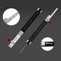 Échelle dinspection de soudage Drillpro Petite jauge de hauteur Règle de soudage interne dédiée HI-LO Taille métriq