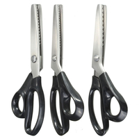 Ciseaux à cisaillement Ciseaux Couture Artisanat Tapisserie Tailleur Outil Zig Zag