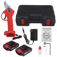 Ciseaux de branche électrique sans fil 36 V sécateur 30mm sécateur coupe-cliquet w / 1 pc ou 2 pièces Batterie