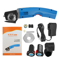 Ciseaux de coupe de tissu électriques rechargeables sans fil outil de coupe de tapis de PVC EVA en cuir de tissu portabl