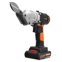 Ciseaux électriques rechargeables sans fil de coupe de cisaillement de feuille de métal 25V 2 Batterie