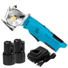 Ciseaux ronds électriques 12V ciseaux électriques cisaillement coupe-tissu Machine de découpe de tissu Kit outil de coup
