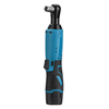 Clé à Angle droit 12 V LED 1500 mAh clé à cliquet Rechargeable outil de réparation de voiture avec 1/2 pièces Batterie