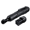 Clé à angle droit électrique 18V 60N.m 260 tr / min 3/8 pouces clé à cliquet sans fil avec 2 pièces Batterie