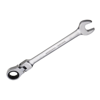 Clé à cliquet à tête flexible en acier CR-V de 24 mm