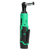 Clé à cliquet électrique 12V 3/8 pouces outil de clé à Angle droit Rechargeable LED Li-ion sans fil Batterie