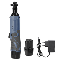 Clé à cliquet électrique 12V 90 ° 6000mAh à angle droit Clé à cliquet électrique Lithium Batterie Outil de botte dé