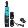 Clé à cliquet électrique sans fil 12V + 2 Li-ion BatteryKit 3 / 8inch Head 60Nm 280RPM LED Light