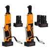Clé à cliquet électrique sans fil 42V 90N.m 3/8 "avec 1/2 x Batterie et kit de chargeur
